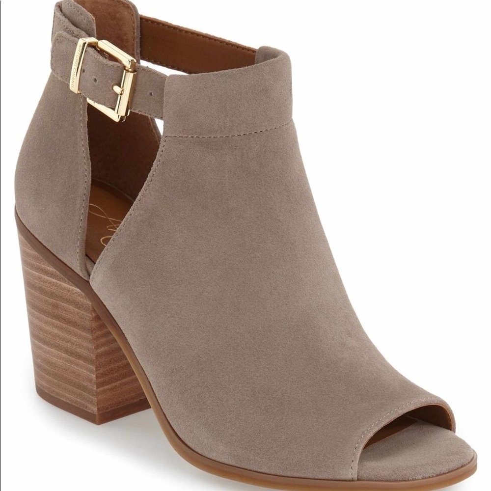 Arturo Chiang Peep Toe Ankle Booties